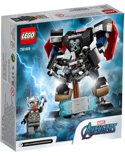 Конструктор Lego Marvel Super Heroes - Роботска броня на Thor (76169) - 2