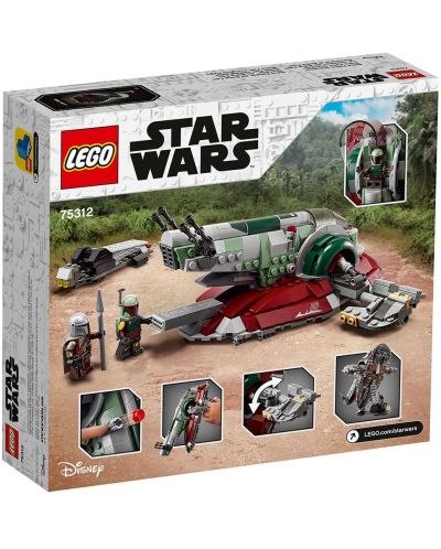 Конструктор LEGO Star Wars - Boba Fett’s Starship (75312) - 2