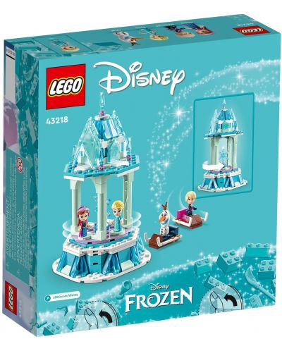 Конструктор LEGO Disney - Вълшебната въртележка на Ана и Елза (43218) - 7
