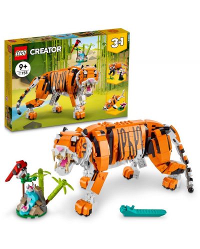 Конструктор LEGO Creator  3 в 1 - Величествен тигър (31129) - 1