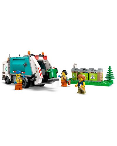 Конструктор LEGO City - Камион за рециклиране (60386) - 3