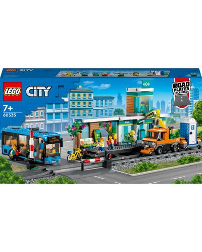 КонструкторLEGOCity-Железопътнагара(60335)