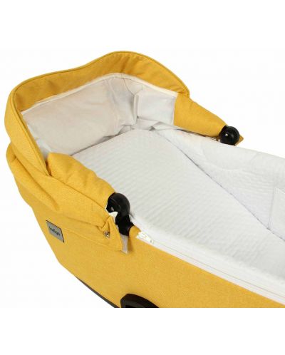 Комбинирана детска количка 3в1 Baby Giggle - Broco, жълта - 5