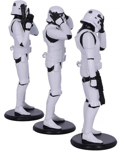 Комплект Статуетки Nemesis Now Star Wars: Original Stormtrooper - Three Wise Stormtroopers, 14 cm - 2