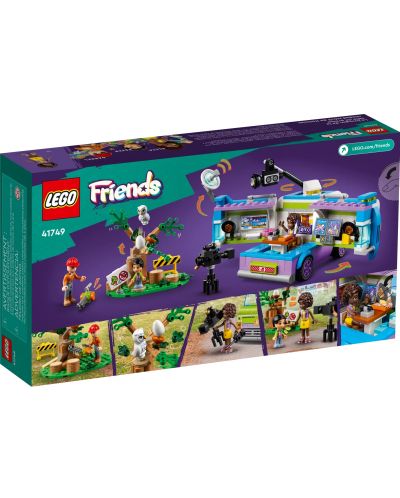 Конструктор LEGO Friends - Новинарски бус (41749) - 8