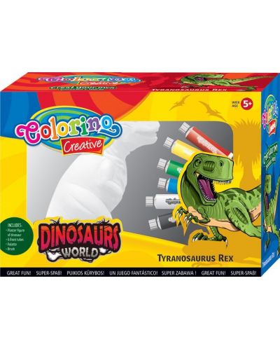 Комплект за оцветяване Colorino Creative - T - Rex - 1