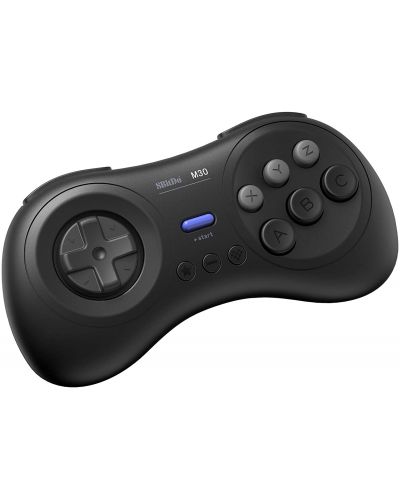 Безжичен контролер 8BitDo - M30, черен (Nintendo Switch/PC) - 1