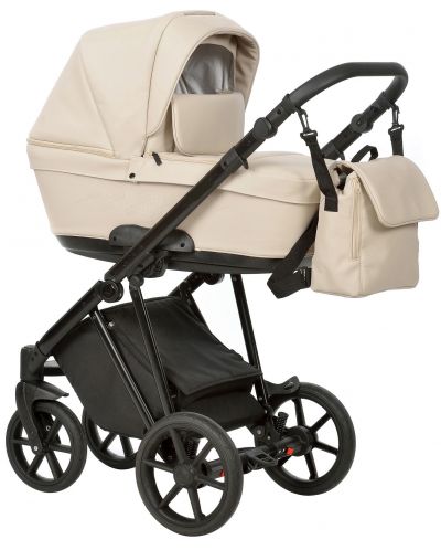 Комбинирана детска количка 3в1 Baby Giggle - Adagio, бежова - 1