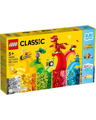 Конструктор LEGO Classic - Да строим заедно (11020) - 1