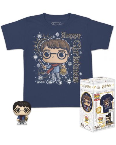 Комплект Funko POP! Collector's Box: Movies - Harry Potter (Holiday Harry) - 1