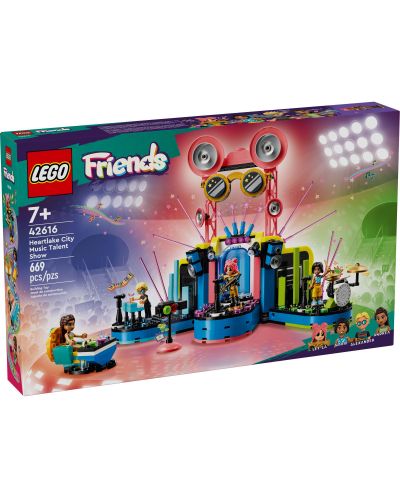 Конструктор LEGO Friends - Музикално шоу Хартлейк Сити (42616) - 1