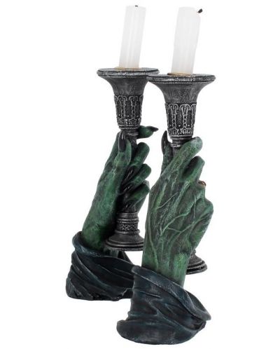 Комплект свещници Nemesis Now Adult: Gothic - Light of Darkness, 22 cm - 5