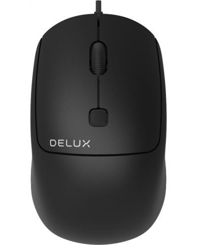 Комплект Delux - K190U+M320BU, черен - 8