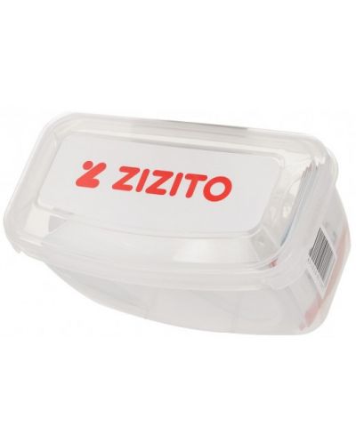 Комплект маска за гмуркане с шнорхел в кутия Zizito - бял - 4