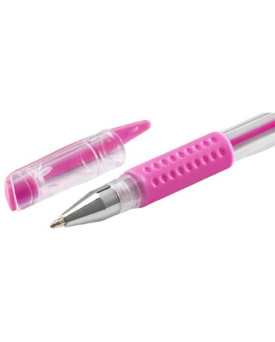 Комплект цветни гел химикалки Hama - Glitter & Classic, 6 броя - 2