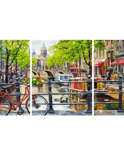 Комплект за рисуване по номера Schipper - Амстердам - 2