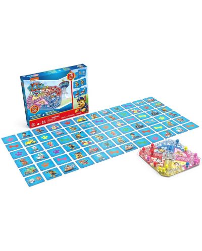 Комплект детски игри Spin Master Paw Patrol - Със 72 карти - 3