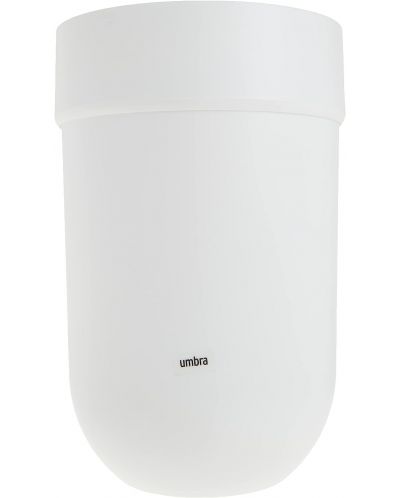 Кош за отпадъци Umbra - Touch, 6 L, бял - 2