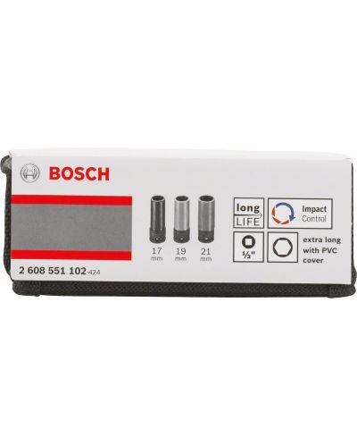 Комплект вложки Bosch - 3 части, 17/19/21 mm - 4