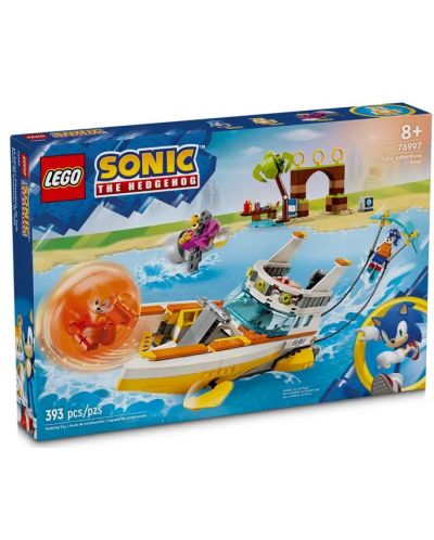 Конструктор LEGO Sonic - Приключенската лодка на Тейлс (76997) - 1