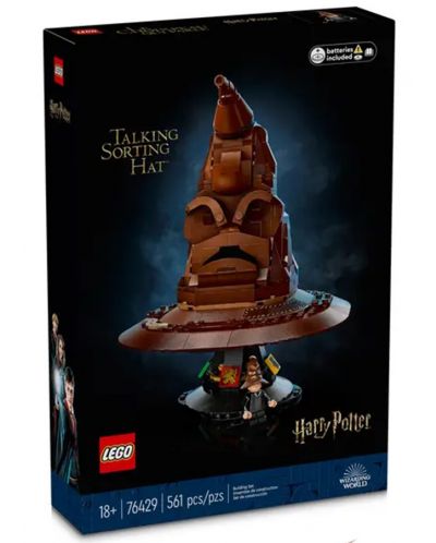 Конструктор LEGO Harry Potter - Говореща разпределителна шапка (76429) - 1