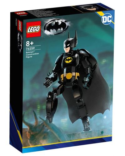 Конструктор LEGO DC Comics Super Heroes - Фигура за изграждане Батман (76259) - 1