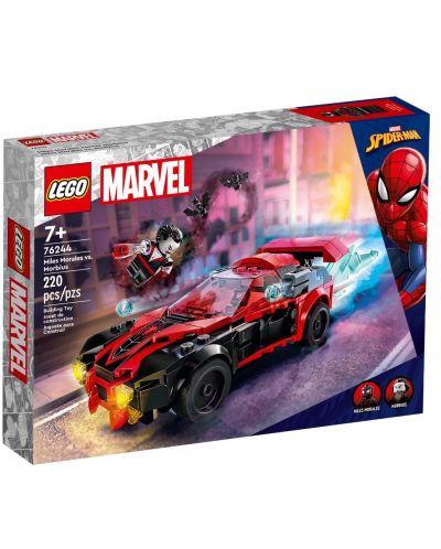 Конструктор LEGO Marvel Super Heroes - Майлс Моралес срещу Морбиус (76244) - 1