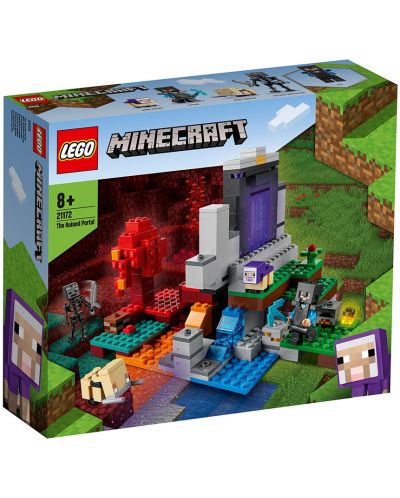 Конструктор LEGO Minecraft - Разрушеният портал (21172) - 1