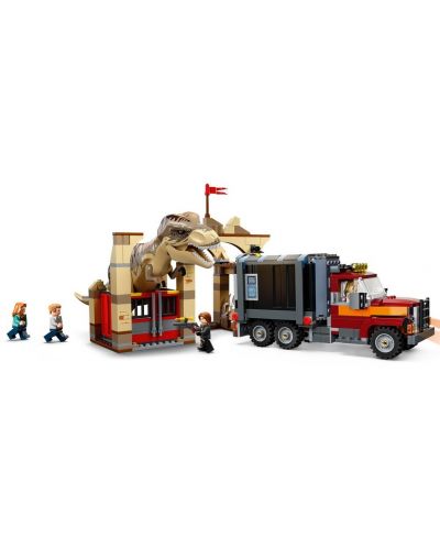 Конструктор LEGO Jurassic World - Бягство на Т-Рекс и Атросираптор (76948) - 3