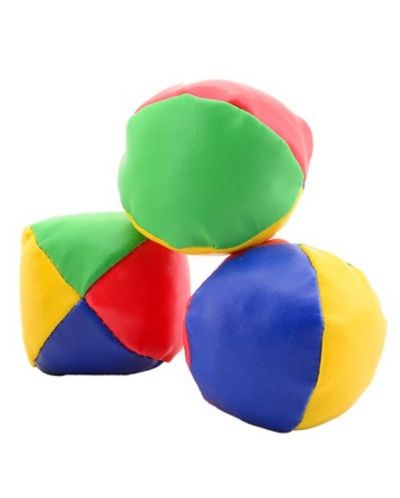 Комплект топки за жонглиране Johntoy, 3 броя - 1