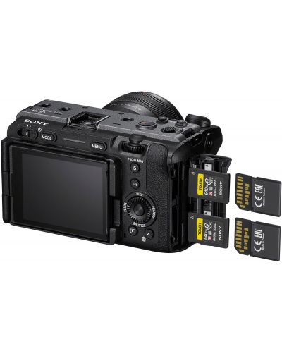 Фотоапарат Sony - FX30 Cinema Line Gateway camera, черен - 2