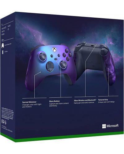 Контролер Microsoft - за Xbox, безжичен, Stellar Shift Special Edition - 6