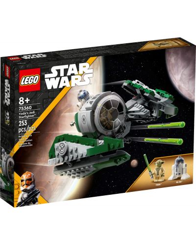 Конструктор LEGO Star Wars - Джедайският звезден изтребител на Йода (75360) - 1