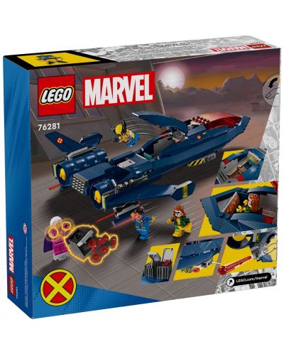 Конструктор LEGO Marvel Super Heroes - X-реактивният самолет на X-мен (76281) - 9
