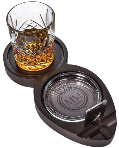 Комплект за уиски с пепелник Mikamax - 2