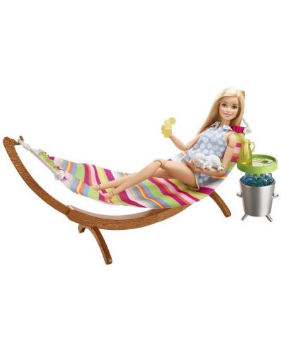 Комплект Mattel Barbie Outdoor Furniture - Летен ден - 3