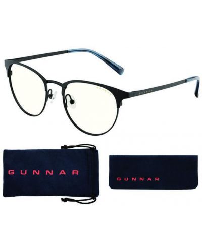 Компютърни очила Gunnar - Apex Onyx/Navy, Clear, черни - 3