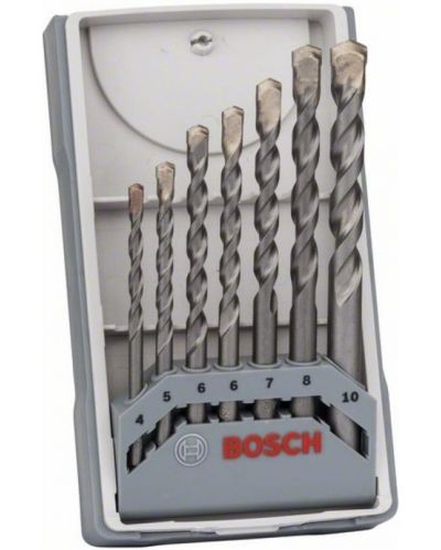 Комплект свредла Bosch - X-Pro CYL-3, 7 части - 1