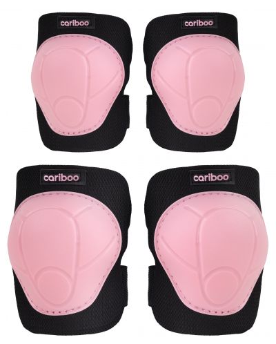 Комплект детски протектори Cariboo - Розови, S - 1