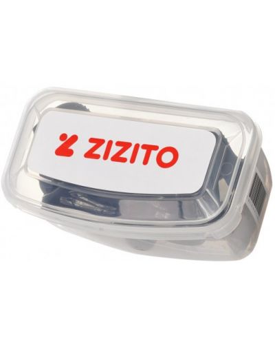 Комплект маска за гмуркане с шнорхел в кутия Zizito - тъмносин - 4