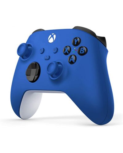 Безжичен контролер Microsoft - Shock Blue (Xbox One/Series S/X) - 2