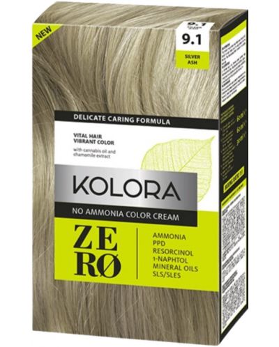 Kolora Zero Боя за коса, 9.1 Сребриста пепел - 1