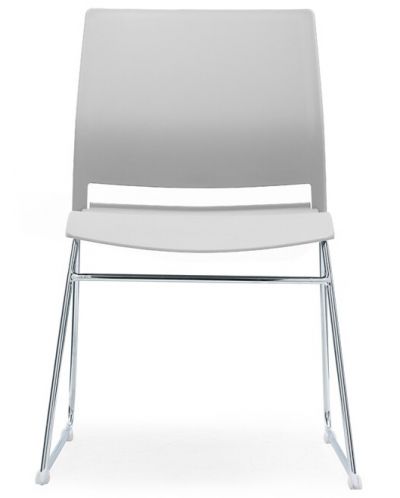 Комплект посетителски столове RFG - Gardena, 4 броя, сиви - 1