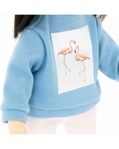 Комплект дрехи за кукла Orange Toys Sweet Sisters - Син суитшърт - 3