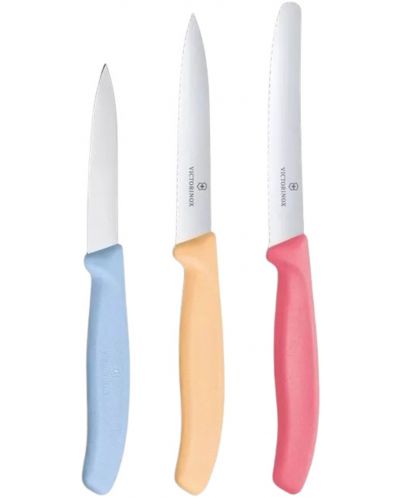 Комплект от 3 ножа Victorinox - Swiss Classic, Trend Colors - 2