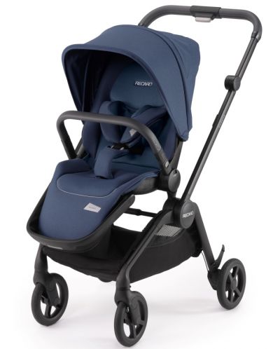 Комбинирана бебешка количка 2 в 1 Recaro - Duo Sadena Prime, Sky Blue  - 2