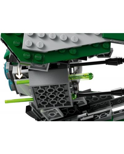 Конструктор LEGO Star Wars - Джедайският звезден изтребител на Йода (75360) - 6