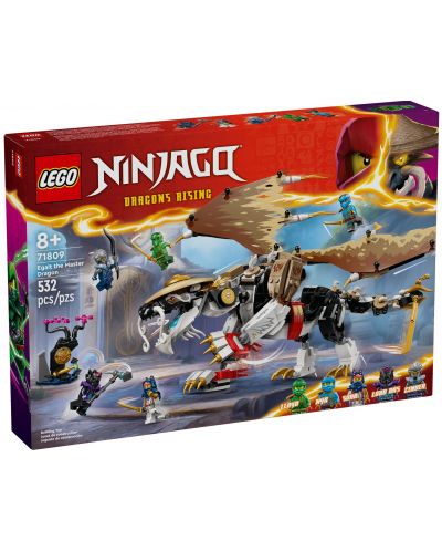 Конструктор LEGO Ninjago - Върховният дракон Егалт (71809) - 1