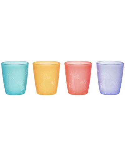 Комплект чашки NIP - Многоцветни, 250 ml, 4 броя - 2