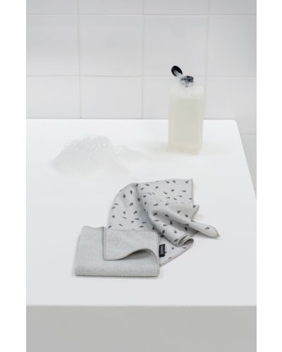 Комплект от 2 микрофибърни кърпи Brabantia - SinkSide, Light Grey - 6